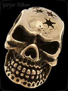 Pendant "StarSkull" (Bronze nickelfrei)