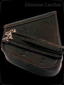 Saddlebag "KingSkull" (Punziert)
