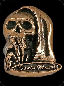 M5-Screw "SantaMuerte" (Bronze)