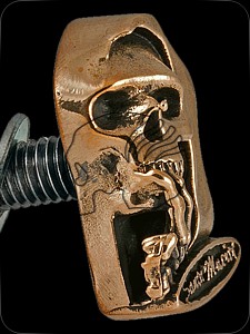M5-Screw "SantaMuerte" (Bronze)