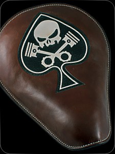 Sattel "AceOfSpades" (punziert)